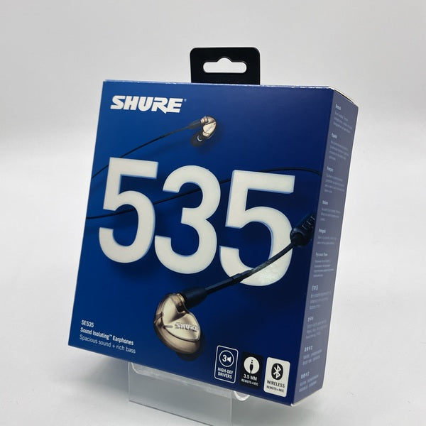 【中古】SE535 ブロンズ UNIケーブル＋BT1付属 【SE535-V+BT1-A】【秋葉原】