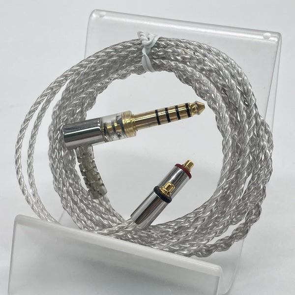 【中古】シルバーコートケーブル MMCX 1.2m 4.4mm 5極バランス 【C106 MS12EZCLEH】【秋葉原】