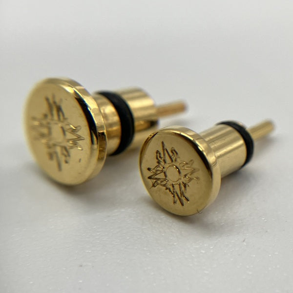 【中古】カスタムヘッドホンジャック･ダストプラグ 3.5mm用&4.4mm用 各1個【P35A-P44A】【日本橋】