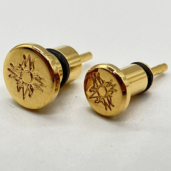 【中古】カスタムヘッドホンジャック･ダストプラグ 3.5mm用&4.4mm用 各1個【P35A-P44A】