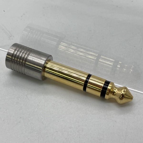 【中古】6.3㎜（オス）to3.5mm（メス）変換アダプタ【名古屋】