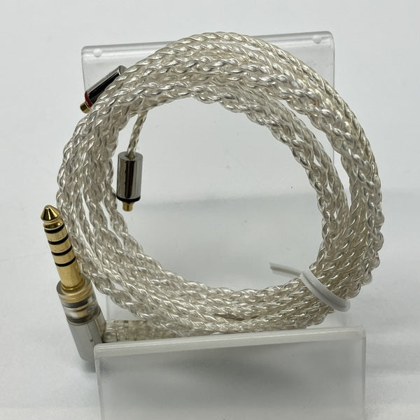 【中古】シルバーコートケーブル MMCX 1.2m 4.4mm 5極バランス 【C106 MS12EZCLEH】【秋葉原】