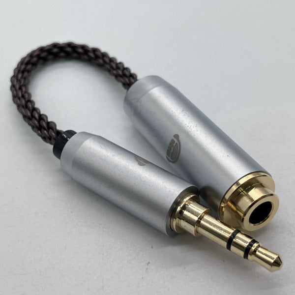 【中古】okcsc AC8G 3.5mmオス-4.4mmメス変換ケーブル【秋葉原】