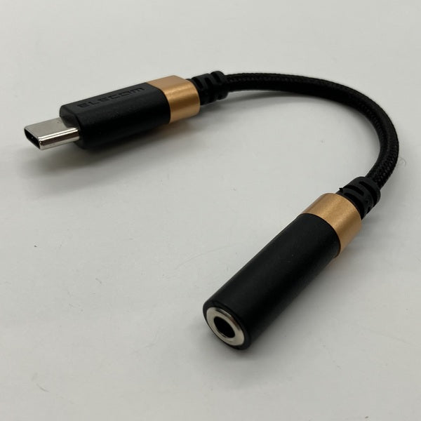 【中古】エレコム ヘッドフォンアダプター 変換ケーブル Type-C to φ3.5mm【秋葉原】
