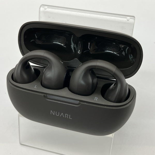 【中古】νClip Standard Edition Open Wireless Earbuds ナチュラルブラック【NVCSE-NB】【日本橋】