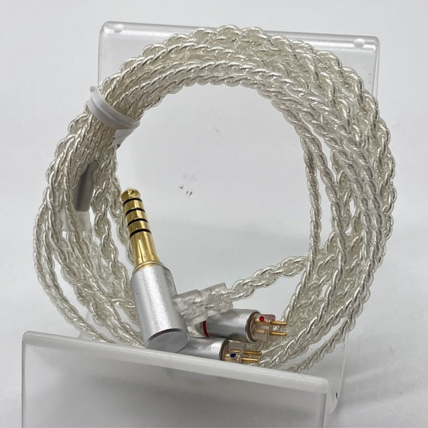 【中古】AZLA Silver Plated Cable IEM 2pin-4.4mm 【AZL-SLV-CABLE-2PIN-4.4】【秋葉原】