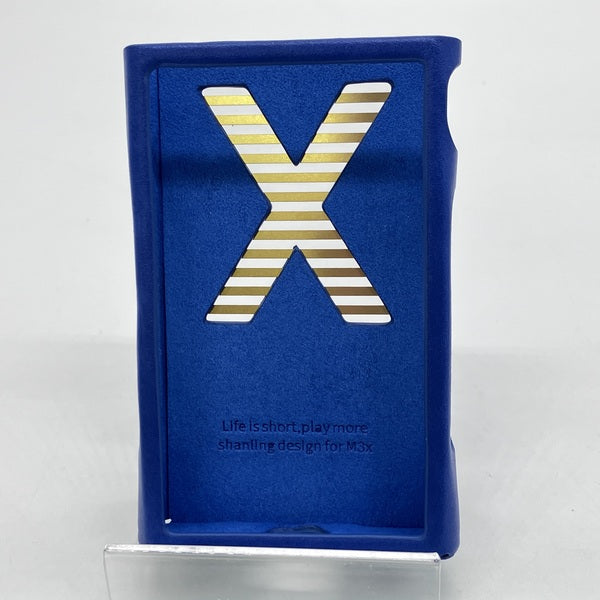 【中古】M3X専用レザーケース ブルー【秋葉原】