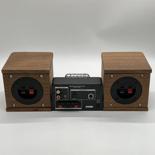 【中古】SWL-T01SET1 (小型ハイブリッド真空管アンプ＆キューブ型スピーカーセット)【名古屋】