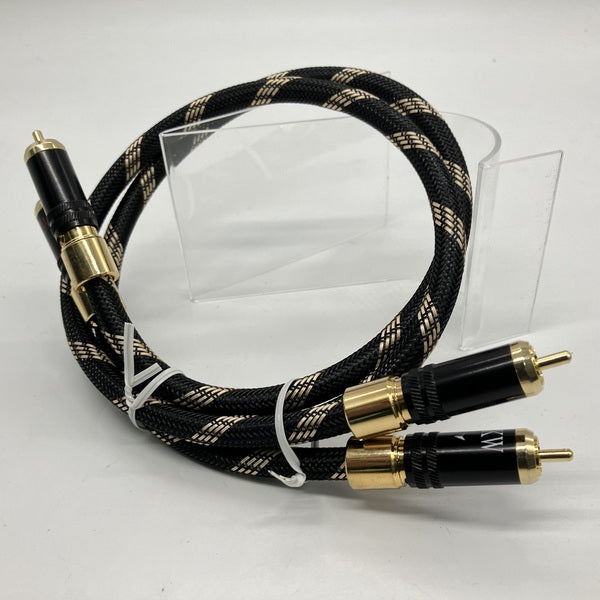 【中古】SKW アップグレードRCAオーディオケーブル 0.5m【秋葉原】