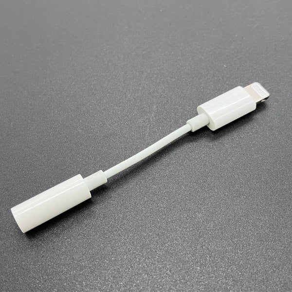 【中古】Lightning - 3.5 mmヘッドフォンジャックアダプタ【秋葉原】
