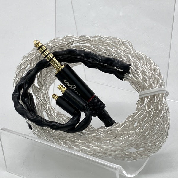 【中古】cooyin 8芯銀メッキ単結晶銅ケーブル pentaconn ear コネクタ ロング-4.4ｍｍ【秋葉原】