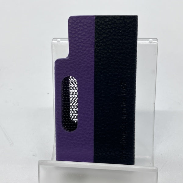 【中古】UA7 レザーケース Black-Purple【秋葉原】