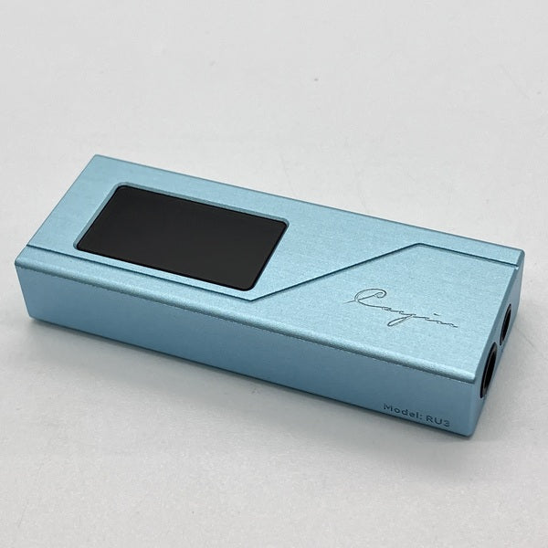 【中古】RU3 ポータブル USB DAC ヘッドホンアンプ・ドングル シアン【RU3-CYA】【日本橋】